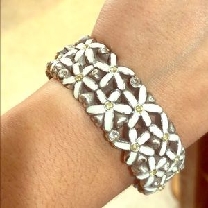Brighton daisy cuff bracelet